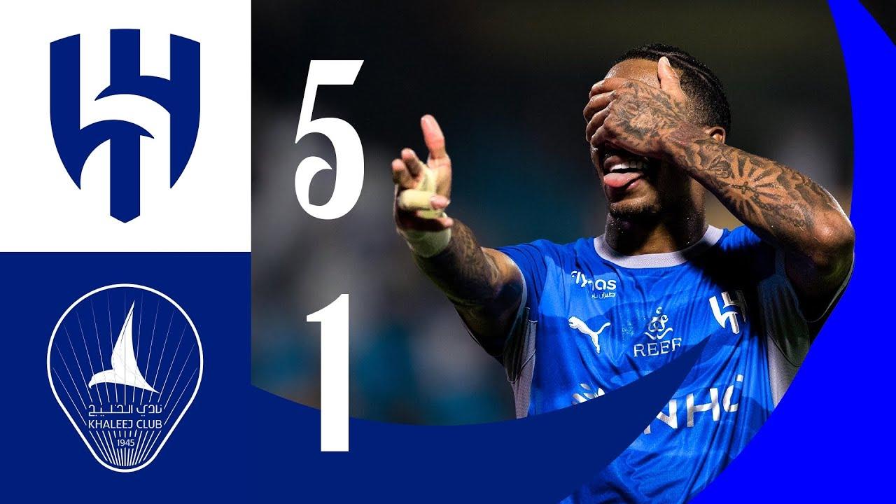 ملخص مباراة الخليج x الهلال - الجولة الرابعة - دوري روشن 2026-2027
