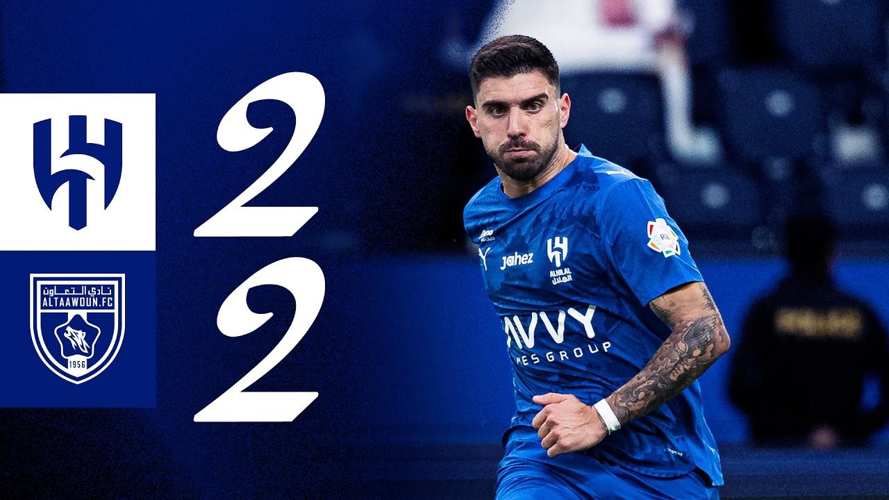 ملخص مباراة الهلال x التعاون - الجولة السابعة والعشرون - دوري روشن 2025-2026