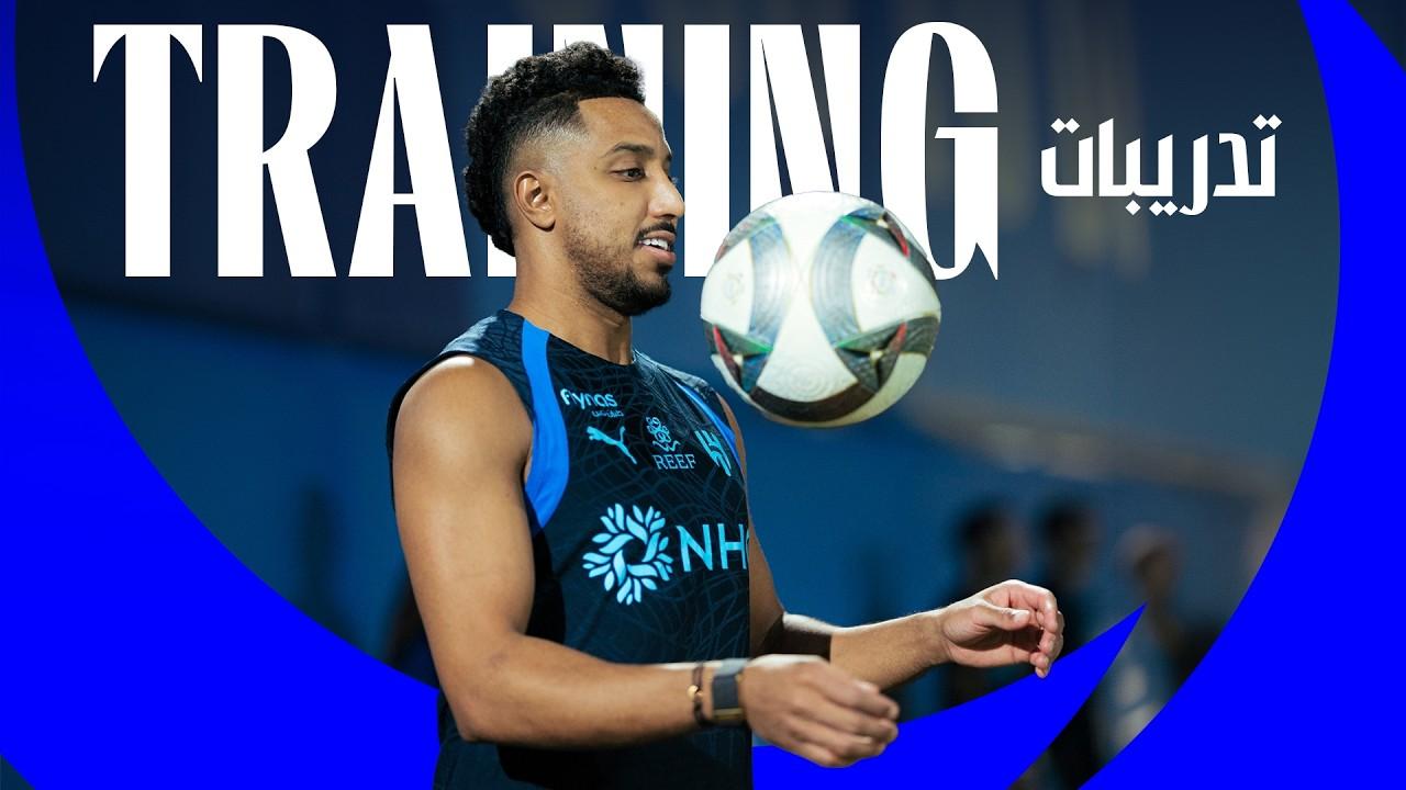 تدريبنا في يوم ذكرى تأسيس الهلال 🎥