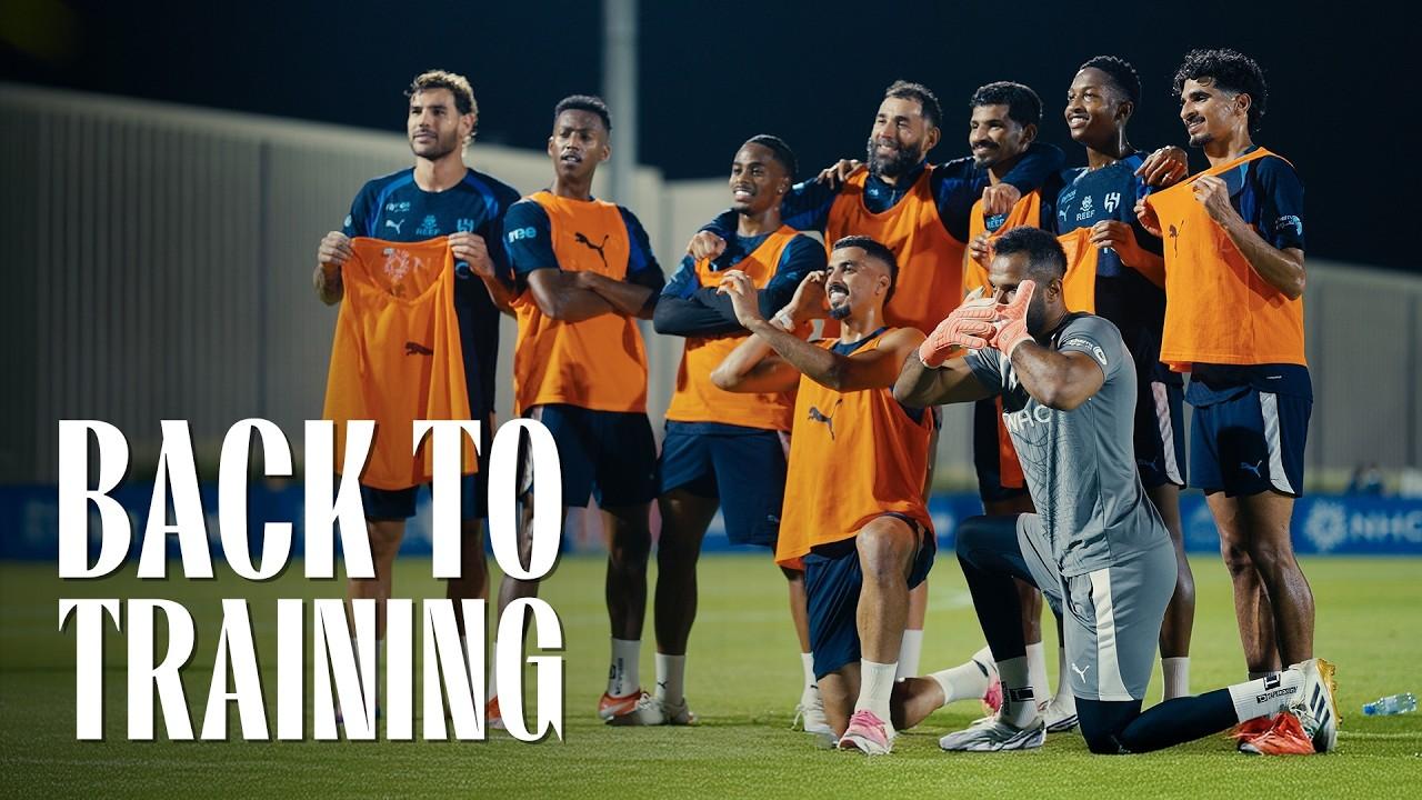 تدريباتنا مساء الأحد 🎬⚽️