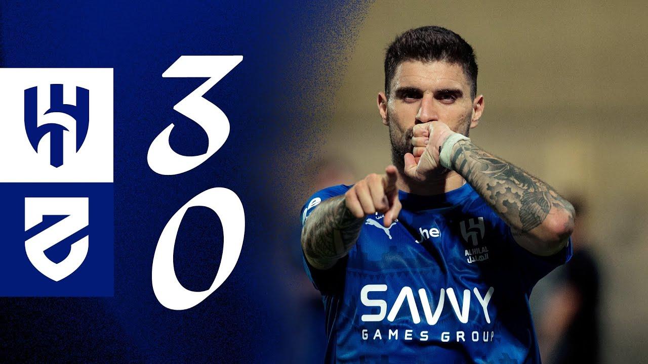 ملخص مباراة الحزم x الهلال - الجولة الواحدة والثلاثون - دوري روشن 2025-2026