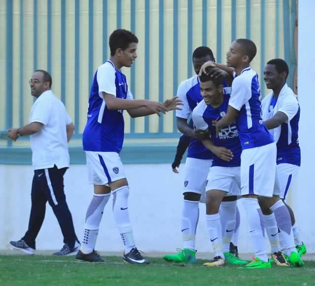 ناشئو الهلال يتغلبون على الوحدة