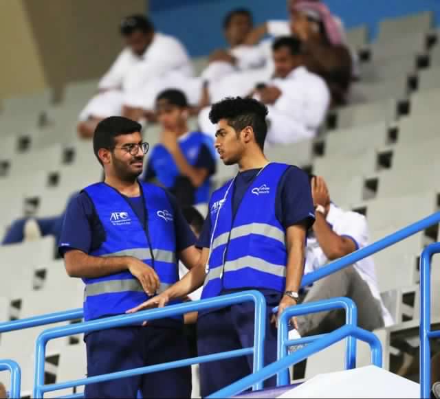 نادي الهلال يدشّن مبادرة قلوب بيضاء في ملعبه ضمن لقاءات بطولة دوري أبطال آسيا لكرة القدم