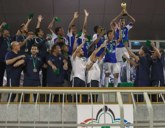 فريق براعم الهلال بطلًا للمملكة