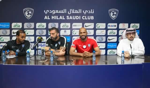 المؤتمر الصحافي للقاء الهلال والفتح