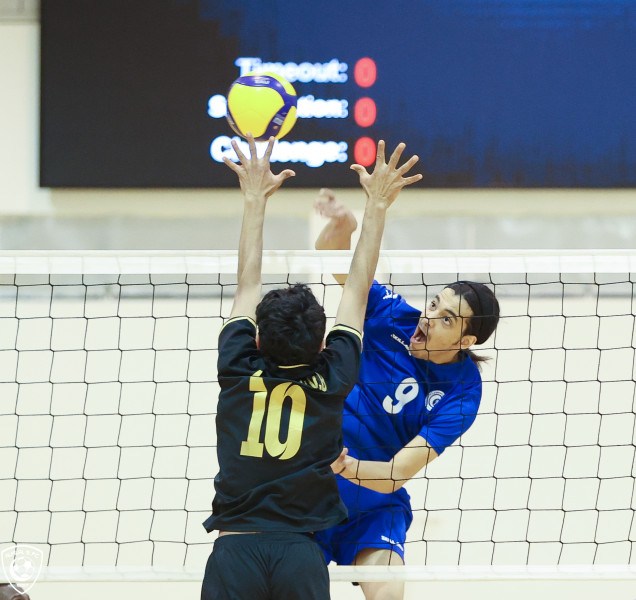 شباب طائرة الهلال يتغلبون على 