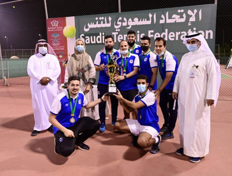 تنس الهلال تحقق المركز الثاني في بطولة الاتحاد